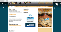 Desktop Screenshot of bowlorama.se
